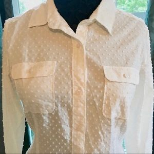 NWT💥Loft Collared Button-Down
